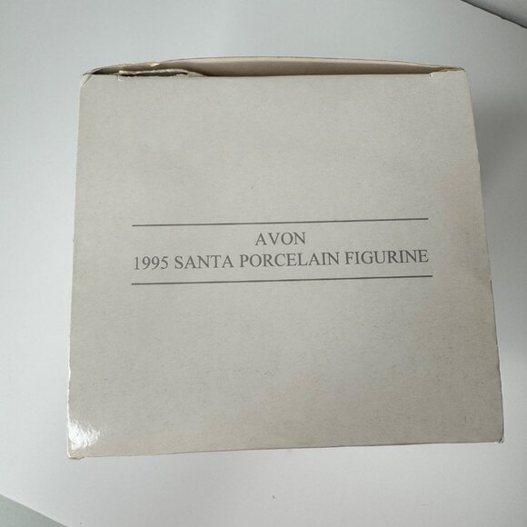 Porcelain Santa and Child with Teddy Bear by Avon - Picture 12 of 15